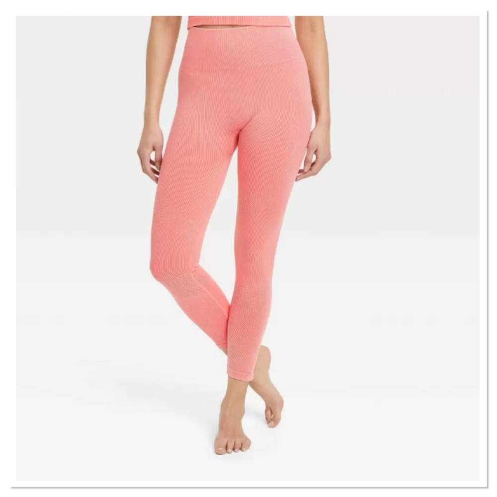 Women’s High Rise Ribbed Seamless 7/8 Jeggings Joylab